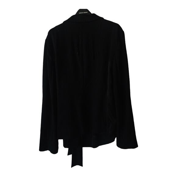 Flawed DVF  Lana Satin-Crepe Faux-Wrap Top 14 - Picture 3 of 9